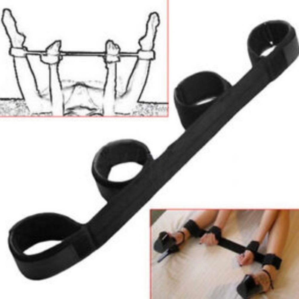 Spreader bar with Velcro wrist and ankle cuffs -NWOT